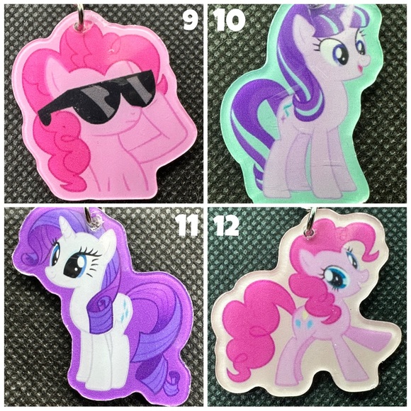My Little Pony KBK Acrylic Keychains - Picture 4 of 10
